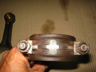 Balanced connecting rod - cap