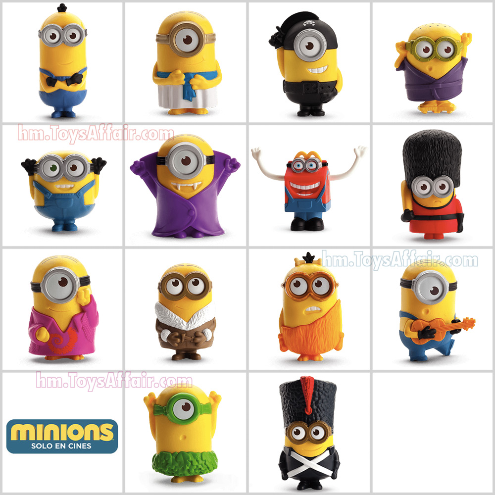Minions Happy Meal Toys