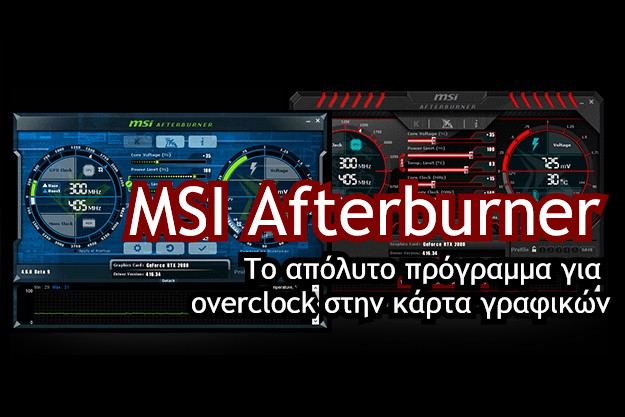 MSI Afterburner - Το απόλυτο πρόγραμμα για να αυξήσετε τις επιδόσεις της κάρτας γραφικών σας