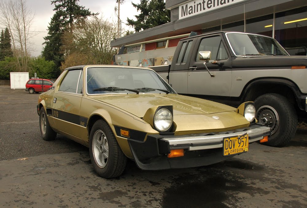 1981 Fiat X1/9 Targa.