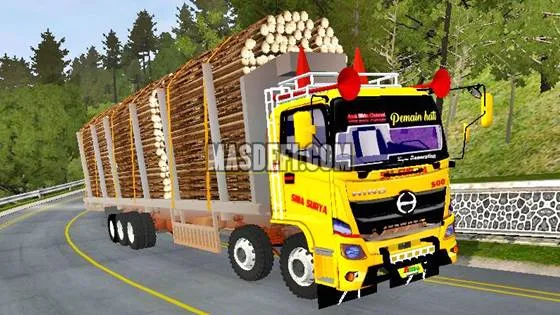 Mod Hino 500 Tribal Muatan Kayu Khas Sumatera