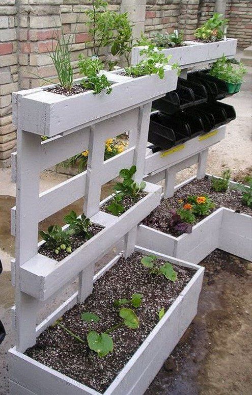 Beautiful Pallet Gardening Ideas | Boo Gardening