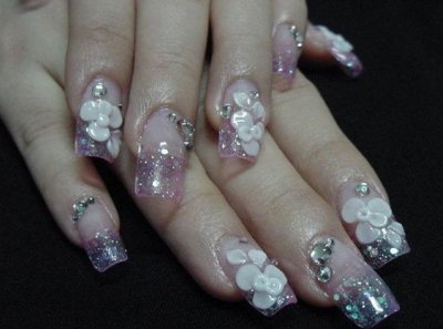 Nail Art Designs, Flower Nail Art Designs, Cute Nail Art