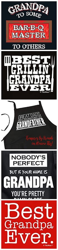 Five Great Grandpa Aprons