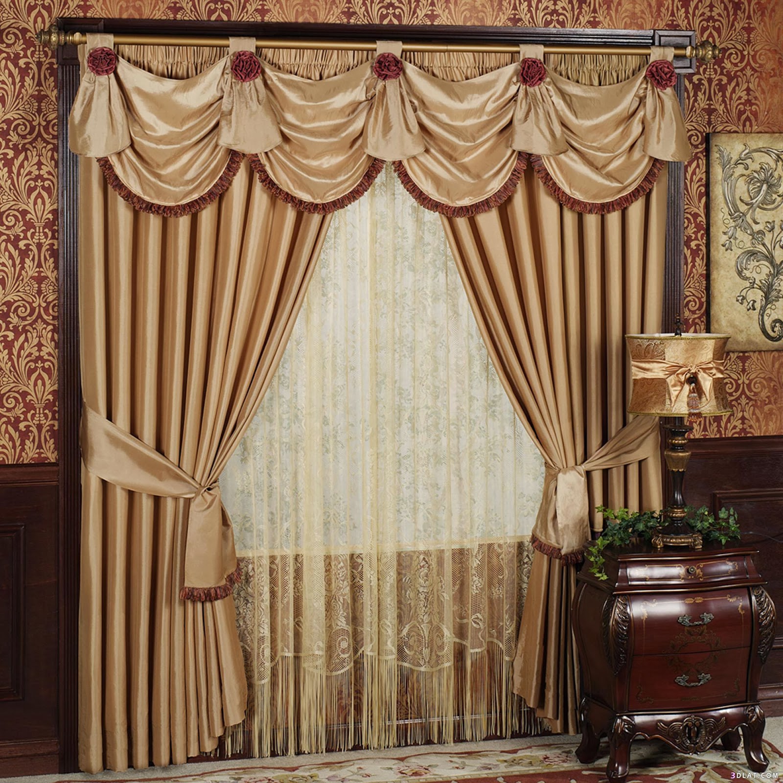 Curtain and Valance Window Treatments
