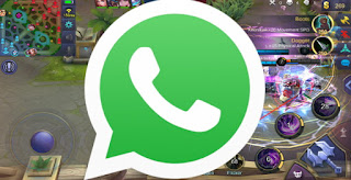 Main Mobile Legends Sambil Telepon WhatsApp