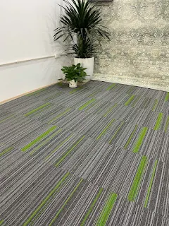 Thảm văn phòng sử dụng thảm tấm Color