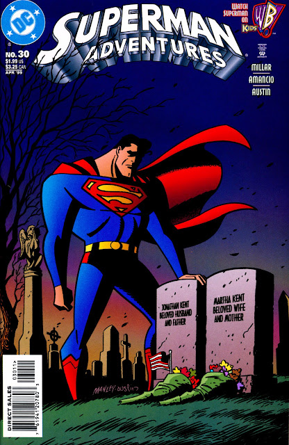 Cómic de Superman Adventures