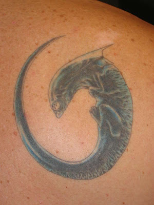 alien tattoos