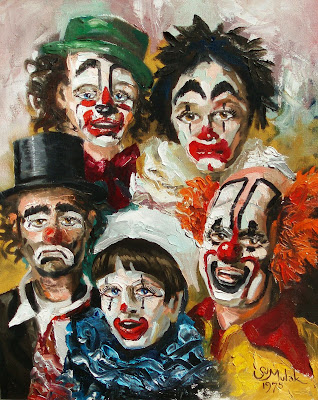 مهرج-مهرجون-مهرجين-التهريج-لوحة-رسام-رسمة-مخيفة-مضحكة-Clowning-Clowns-Clown-Paint-Panel-scary-funny