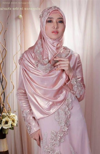 model gaun pengantin muslimah terbaru dan syar'i