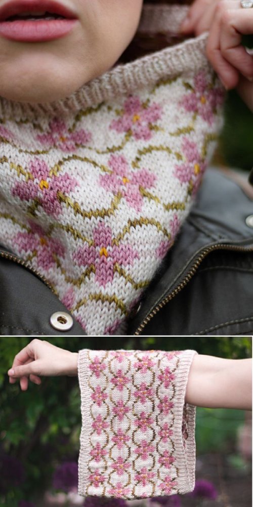 Orwell’s Garden Cowl - Free Knitting Pattern