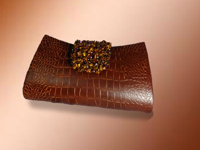 Clutch Cantik Coklat