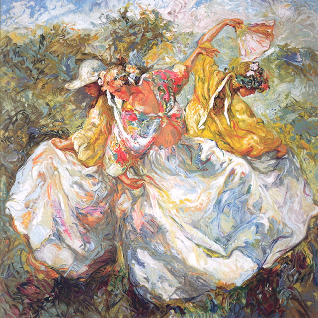 alegoria de a la danza,allegory of dance, Jose Royo