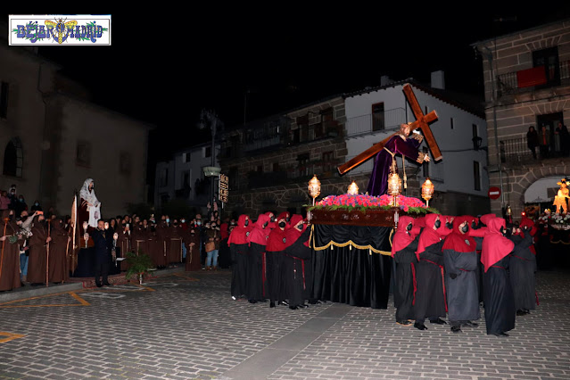 SEMANA SANTA DE BÉJAR | El Nazareno reina en la noche del Miércoles Santo - 14 de abril de 2022