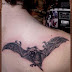 Bat tattoo design