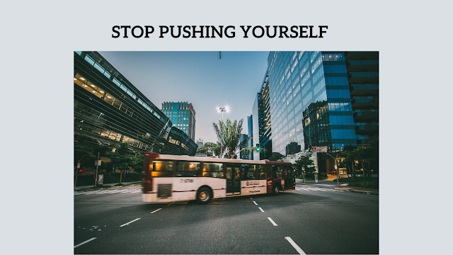 Fear of driving on highway: Stop pushing yourself.