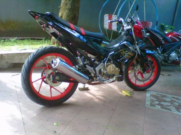 Gambar Modifikasi Motor Suzuki Satria FU 150 Terbaru 