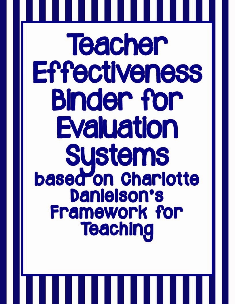 http://www.teacherspayteachers.com/Product/Binder-for-Evaluation-Systems-based-on-Danielsons-Framework-for-Teaching-NAVY-1007183