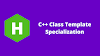 HackerRank C++ Class Template Specialization problem solution