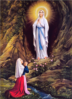 Our Lady of Lourdes and St. Bernadette