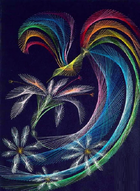  amazing string art by Olga Voronova