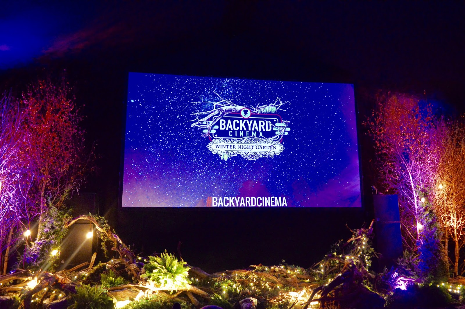 Film Event: The Winter Night Garden at Backyard Cinema, Winterville