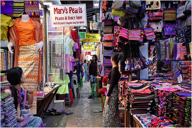 Bogyoke Aung San market