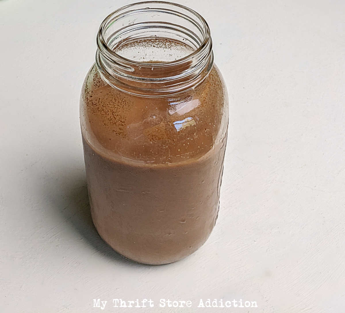 homemade chocolate oat milk