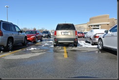 Awesome Winter Parking in Iowa....