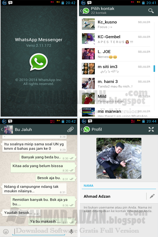 WhatsApp v2.11.172 terbaru
