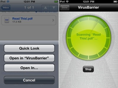 VirusBarrier iOS