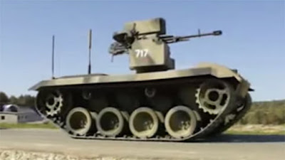 El modernizado robot militar ruso Nerejta 2 probado en la carretera