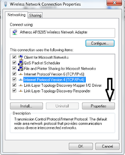 internet protocol version 4 (TCP/IPv4)