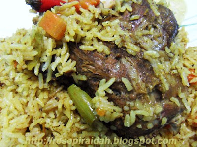 Resepi Raidah: Nasi Kabsa Kambing/Ayam