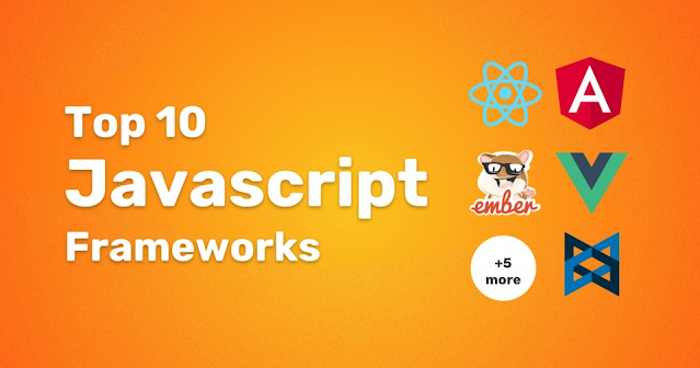 Top 10 most used JavaScript frameworks in 2021