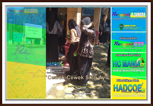 Gambar Soloan Spektakuler - Gambar SMA Soloan Spektakuler Versi Kustom Batik Kartini HBD 54 A