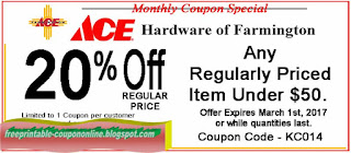 Free Printable Ace Hardware Coupons