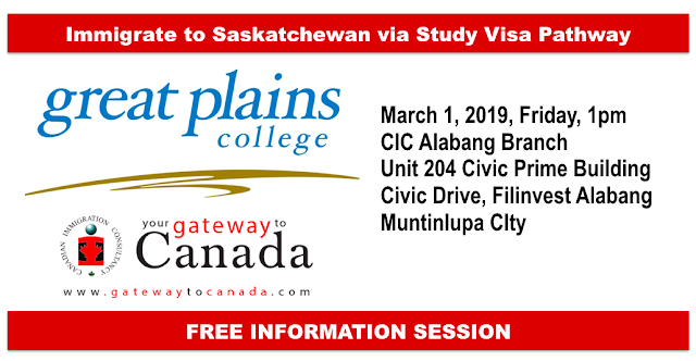 Study in Canada | Great Plains College Free Information Seminar 