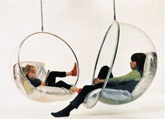 Hanging Bubble Chair 1968 Design of The Future by Aarnio Eero