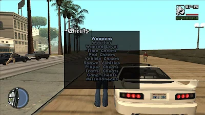 GTA San Andreas Top 10 Cheat Menu Pack