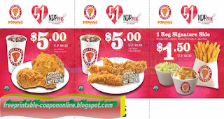 Free Printable Popeyes Chicken Coupons