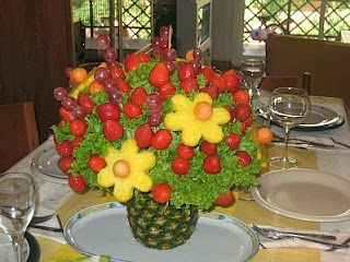 Centerpieces with Pineapple, Part 1