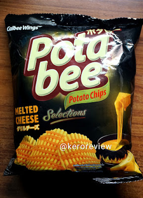 รีวิว คาลบี้วิงซ์ โปเตบี มันฝรั่งทอดกรอบ รสชีส (CR) Review Potato Chips Melted Cheese Flavoured, Potabee Calbee Wings Brand.