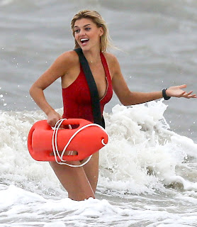 Kelly Rohrbach, Baywatch Set