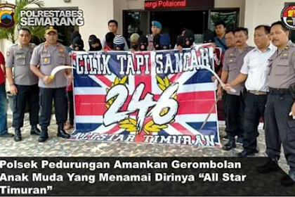 Resahkan warga Semarang, Gerombolan anak muda "All Star Timuran" di ringkus