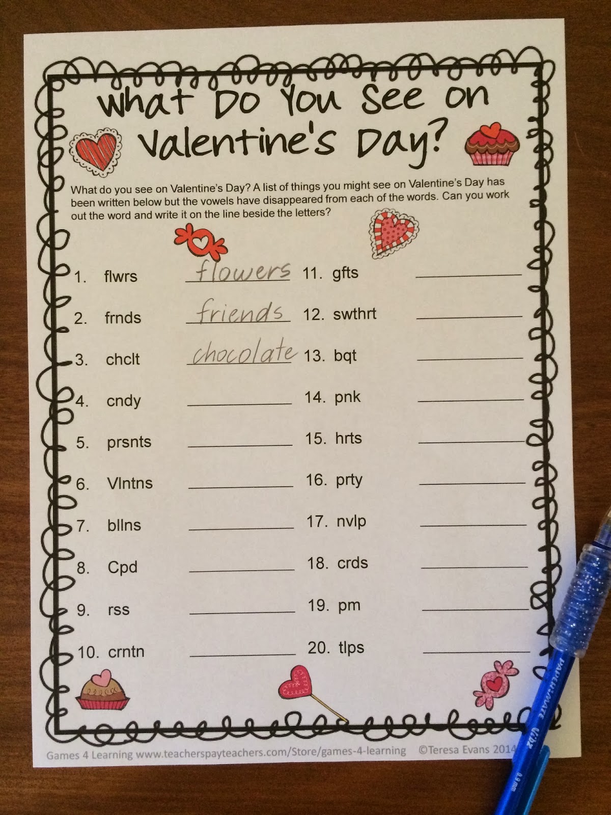 http://www.teacherspayteachers.com/Product/Valentines-Day-Literacy-Puzzles-Freebie-1094526