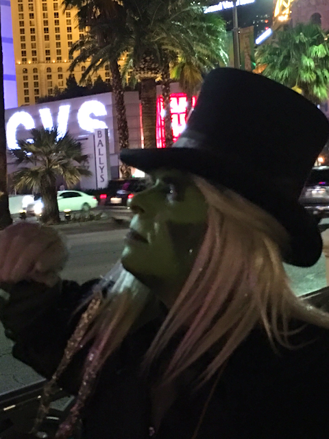 Las Vegas horror host show on location