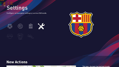 eFootball PES 2020 Team Logos Menu by Alexbeckhs