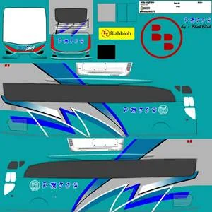livery bussid hd sumatera pmtoh